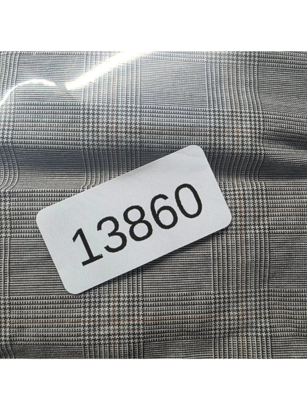 Mens Banana Republic Gray Plaid Cotton Dress Pants Flat Front Classic Fit 36x34